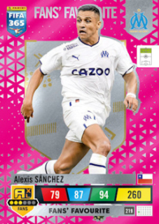 Alexis Sanchez Olympique de Marseille 2023 FIFA 365 Fans' Favourite #219